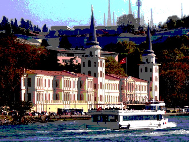 Cruising the Bosphorus, Istanbul, Turkey