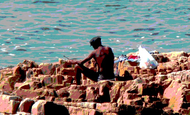 Fishing off the African coast