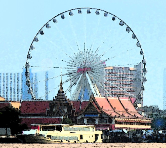 Asiatique, new fixture in Bangkok. 