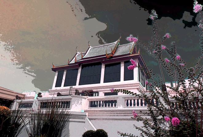 You, too, can find inner peace under a gray sky. 