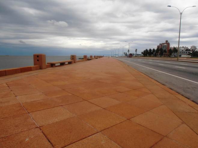 The Rambla stretches out for over a dozen miles