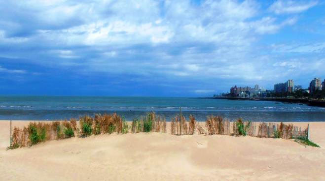 Not quite The Caribbean, but Montevideo's beaches are stunningly pristine considering the number of people who live here. 