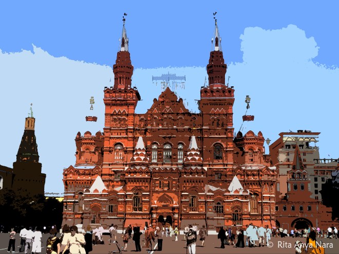 Russian take on the Gingerbread House? (Red Square, Moscow) 