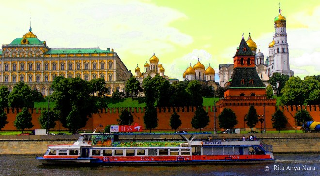 Pour me a river of chocolate syrup to enjoy this one (Neva River, Moscow)